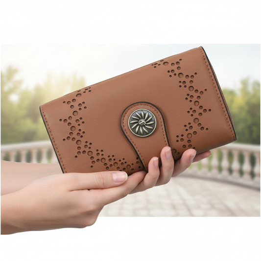 Skórzany Portfel Unisex - SecurePurse