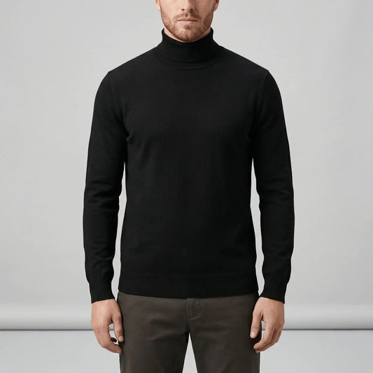 Slim-Fit-Rollkragenpullover - Friedrich