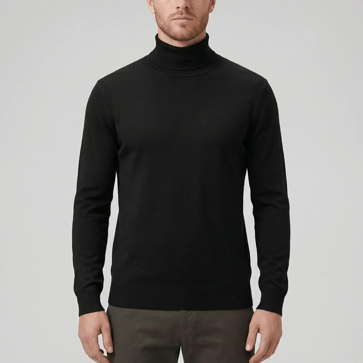 Slim-Fit-Rollkragenpullover - Friedrich