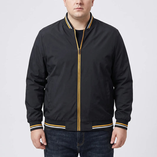 Slim Bomber Jacket For Men - Brad