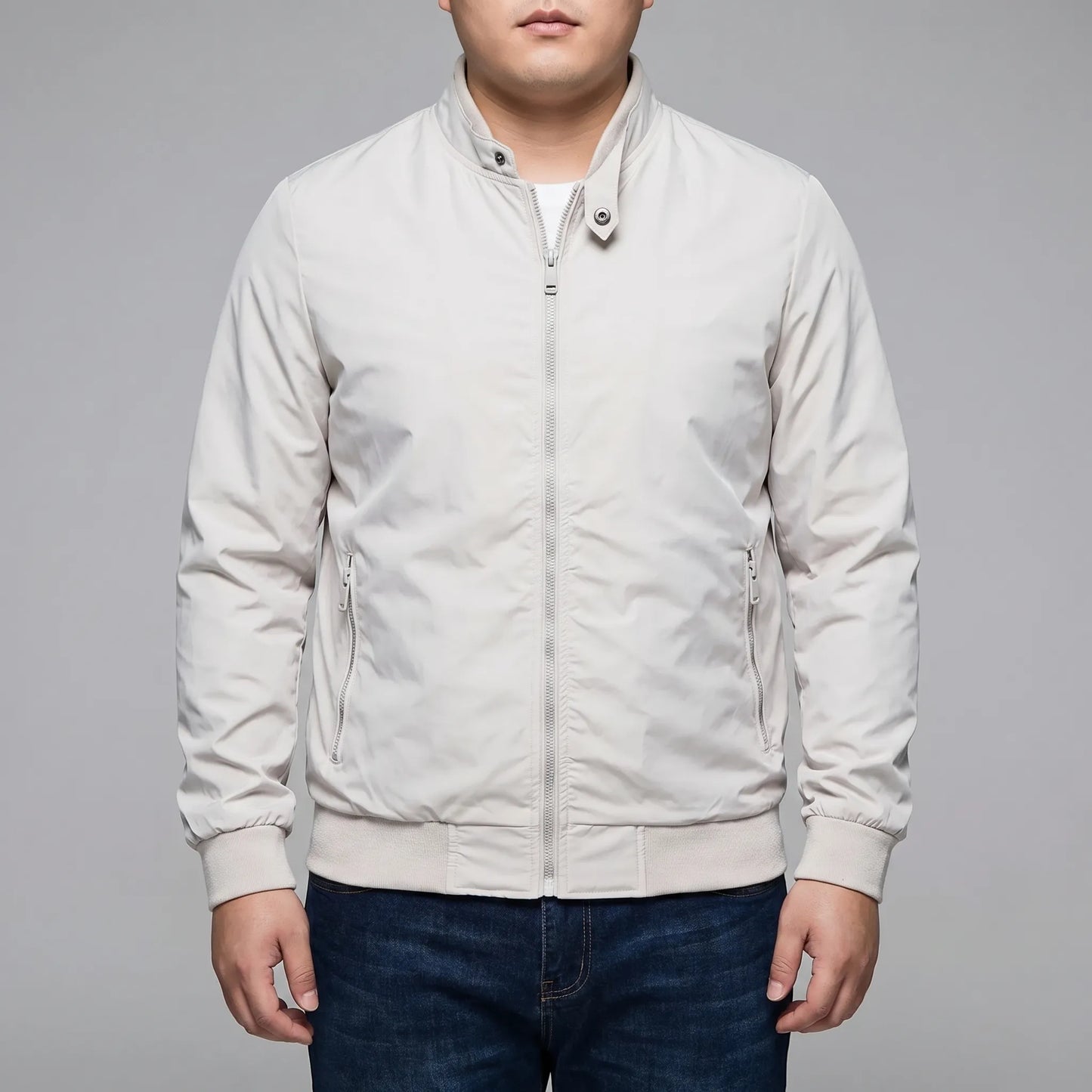 Slim Bomber Jacket For Men - Brad
