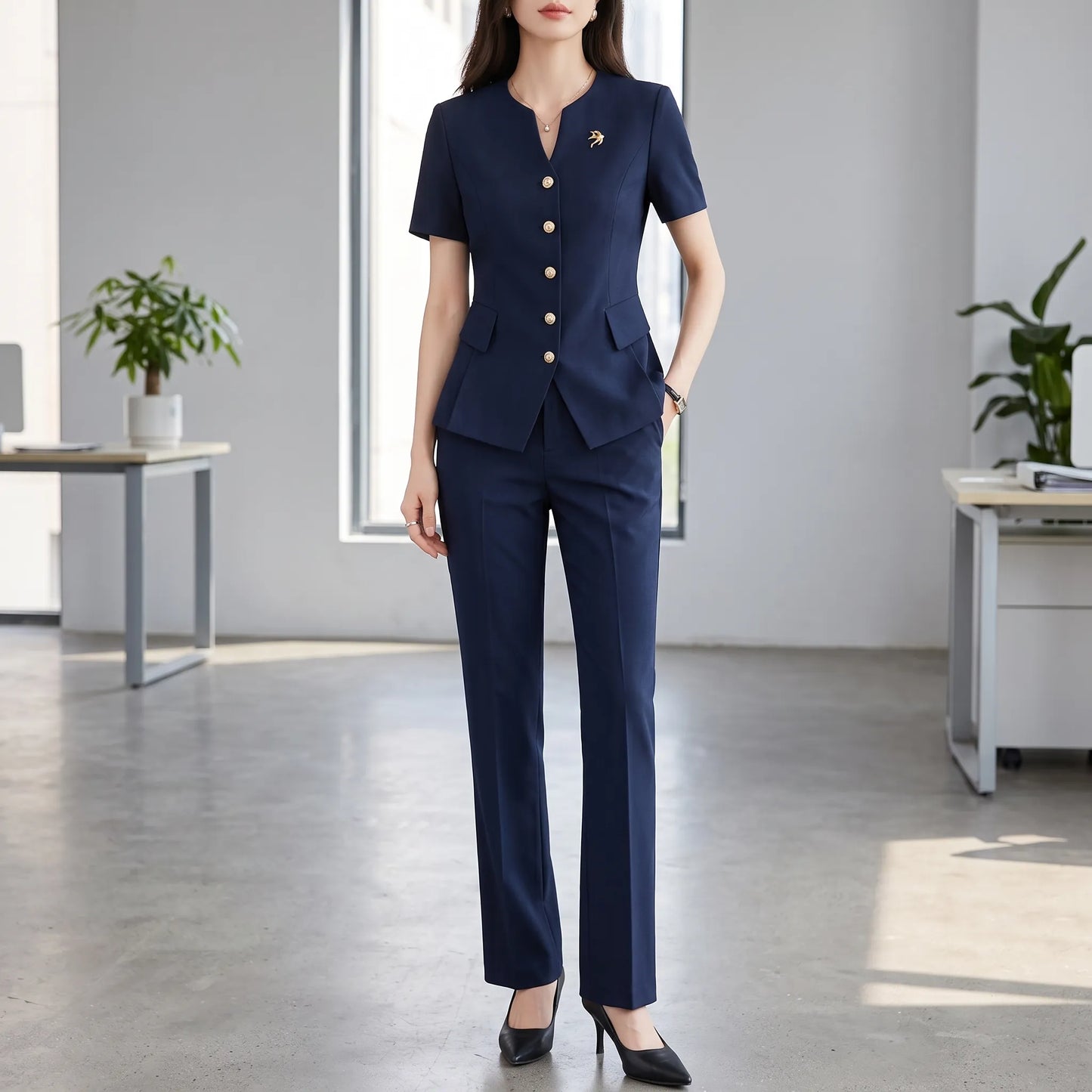 Slim Fit Kantoorpak -  Lynne