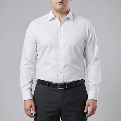 Slim Fit Long Sleeve Dress Shirt - Percy