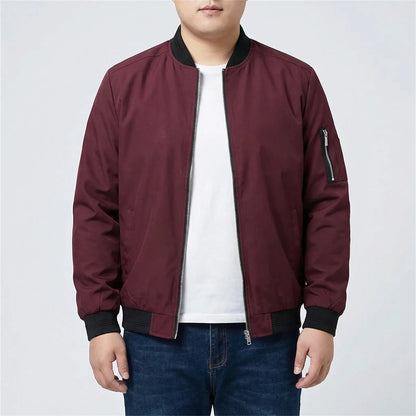 Slim Fit Men's Bomber Jacket - Louis