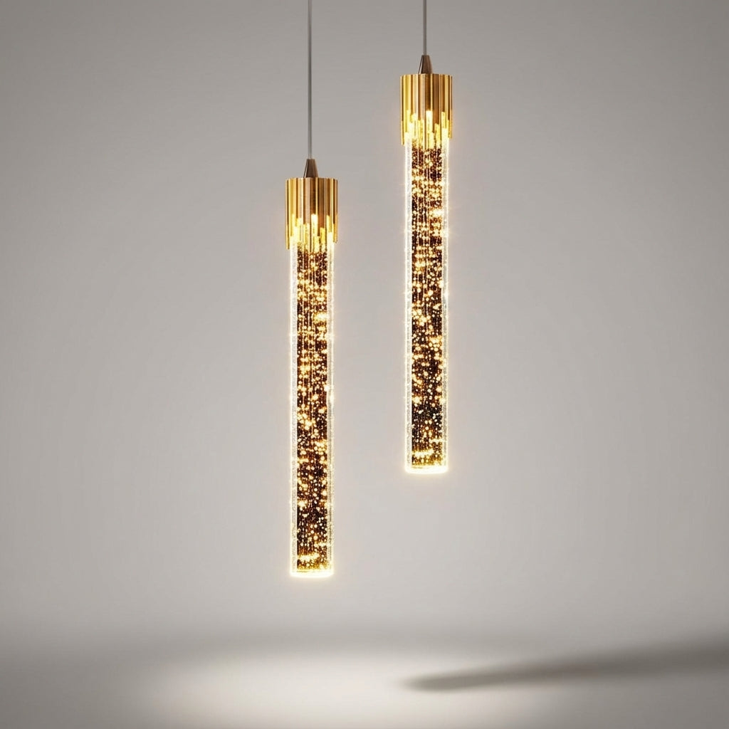 Slim Cylindrical Pendant Light -  Lumicylix