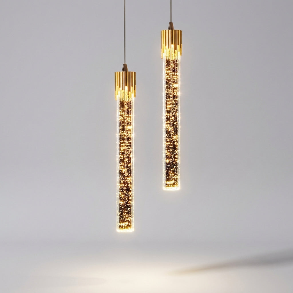 Slim Cylindrical Pendant Light -  Lumicylix