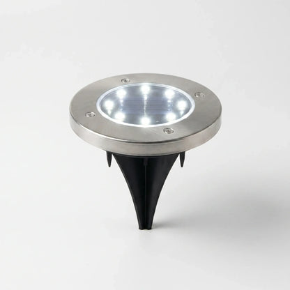 Solar Powered Garden Ground Lights - Lumidisk
