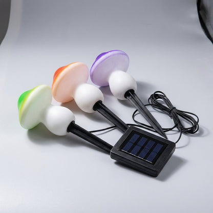 Solar Powered Garden Stake Lights -  Mushifern