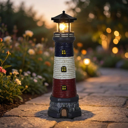 Solar Powered Decorative Lighthouse -  Beaconix