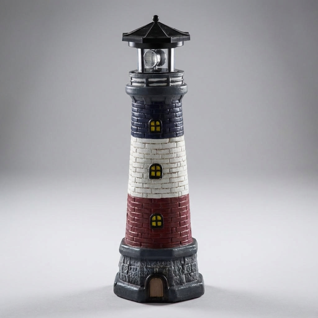 Solar Powered Decorative Lighthouse -  Beaconix