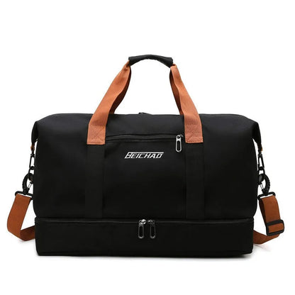 Spacious Gym Bag With Separate Shoe Compartment - Betsy