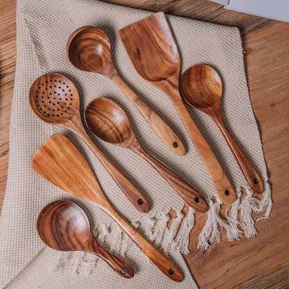 Natuurlijke Houten Keukenset - RustiCook