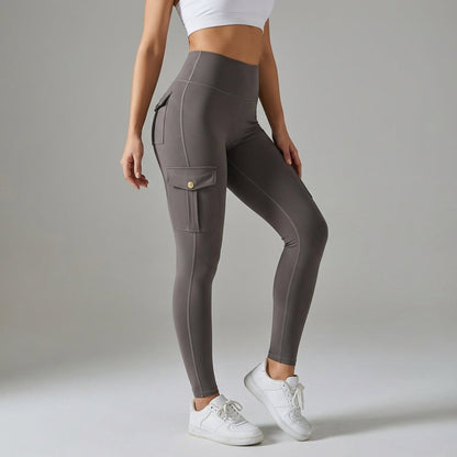 Sportliche Cargoleggings Aus Stretch - Judith