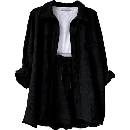 Trendy Katoenen Zomerset Dames – Faylin