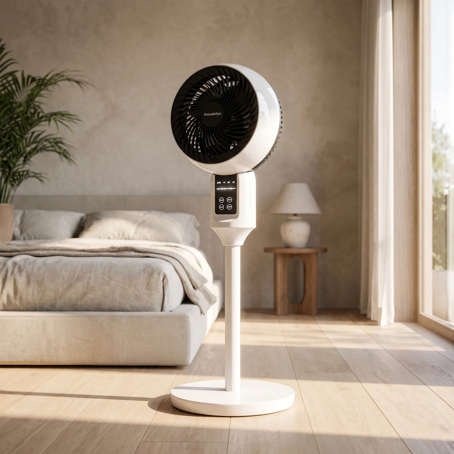 Stille Statiefventilator Met Afstandsbediening - Aeroflow