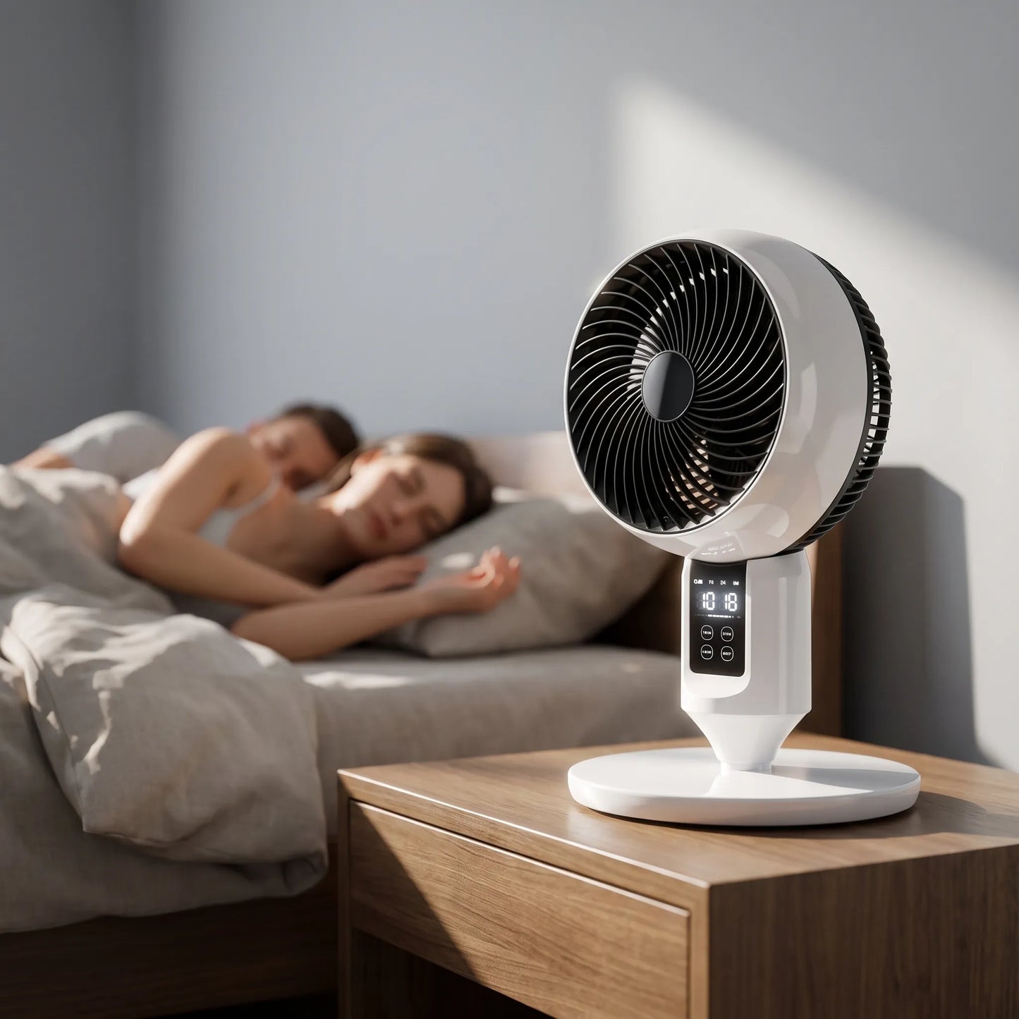Stille Statiefventilator Met Afstandsbediening - Aeroflow