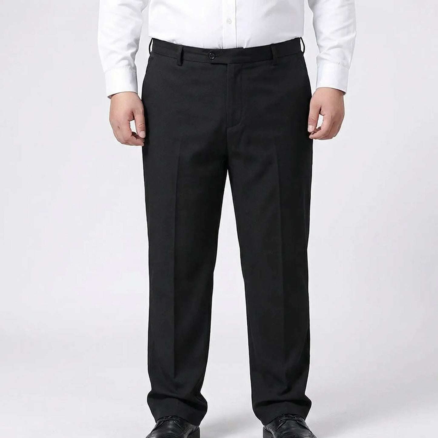 Stretch Waistband Plus Size Trousers - Derek