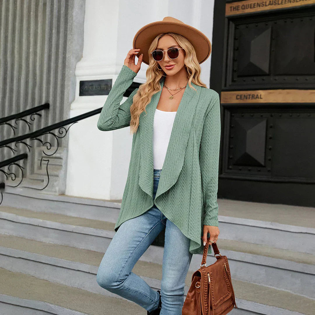 Strickjacke Mit Offener Front - Brigitte