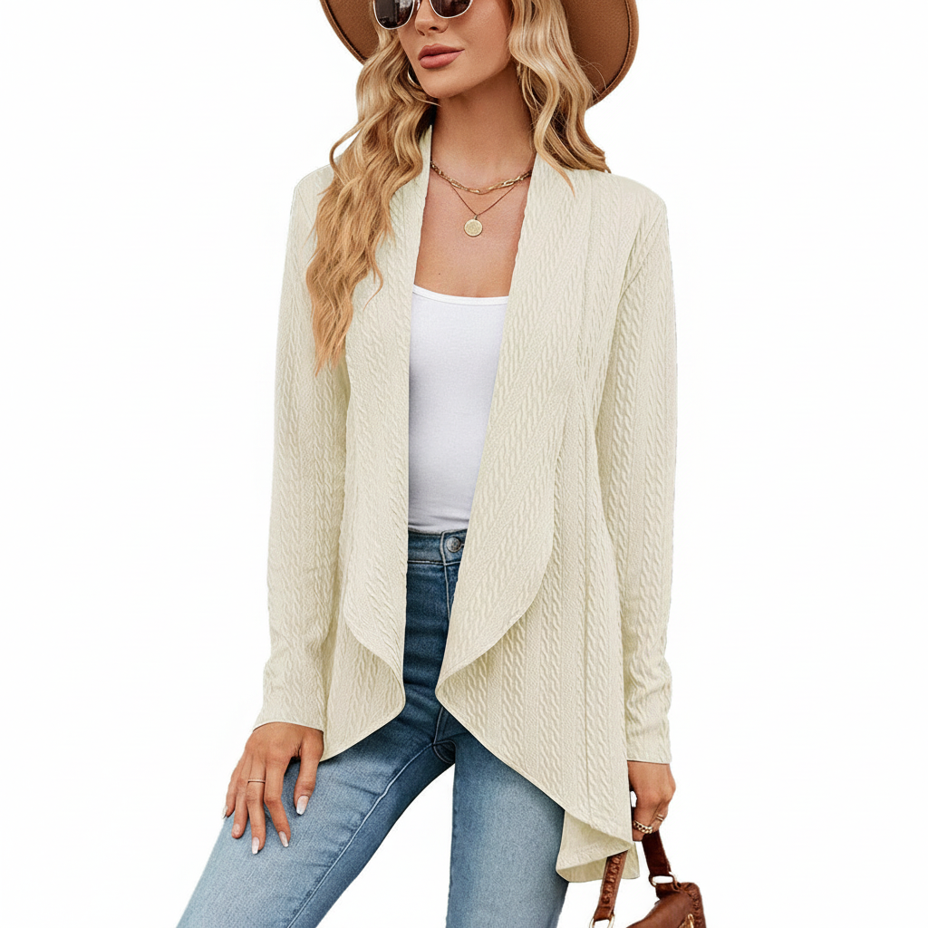 Strickjacke Mit Offener Front - Brigitte