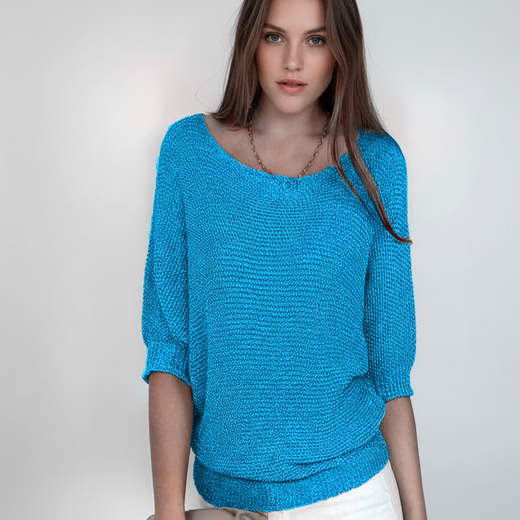 Strickpullover Mit Fledermausärmeln - Gabriele
