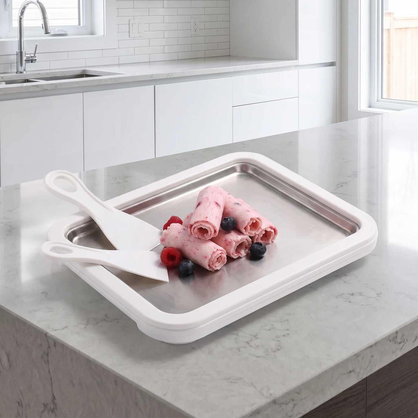 Stroomloze Koelplaat Voor IJsdesserts - Rollomatic
