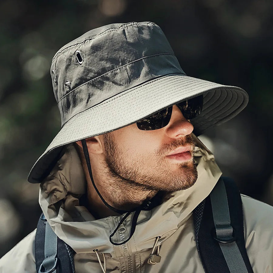 Heren Zomer Visserhoed met UV-Bescherming – Bram