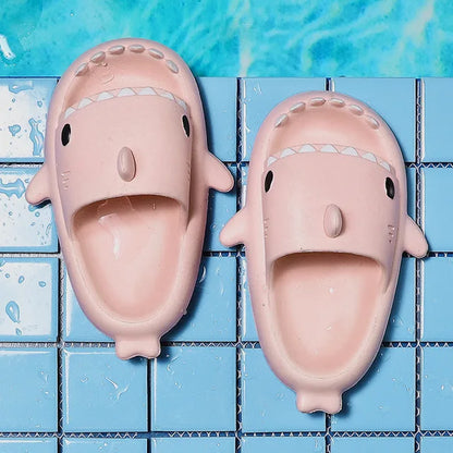 Uniseks Lichtgewicht Zomerslippers met Haaienontwerp – FinSteps