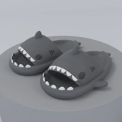Uniseks Lichtgewicht Zomerslippers met Haaienontwerp – FinSteps
