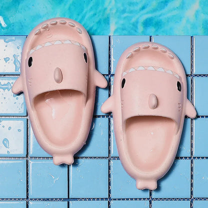 Uniseks Lichtgewicht Zomerslippers met Haaienontwerp – FinSteps