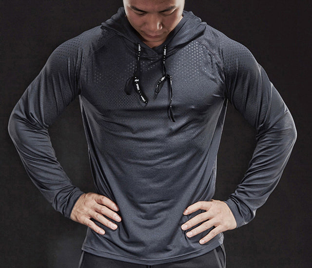 Stijlvol en Comfortabel Fitness-Sweatshirt met Capuchon - Niko
