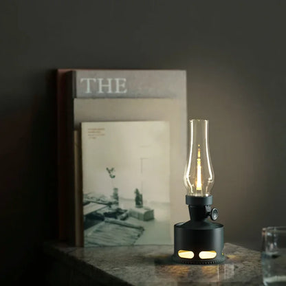 Oplaadbare Vintage LED Lantaarn - LumaLantern