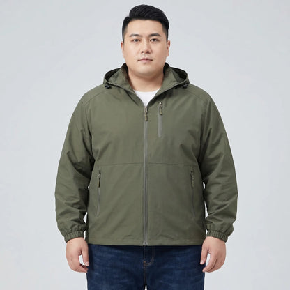 Thin Hooded Windbreaker Jacket - Clyde