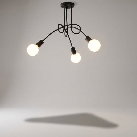 Three Arm Chandelier Fixture -  Asterlyn