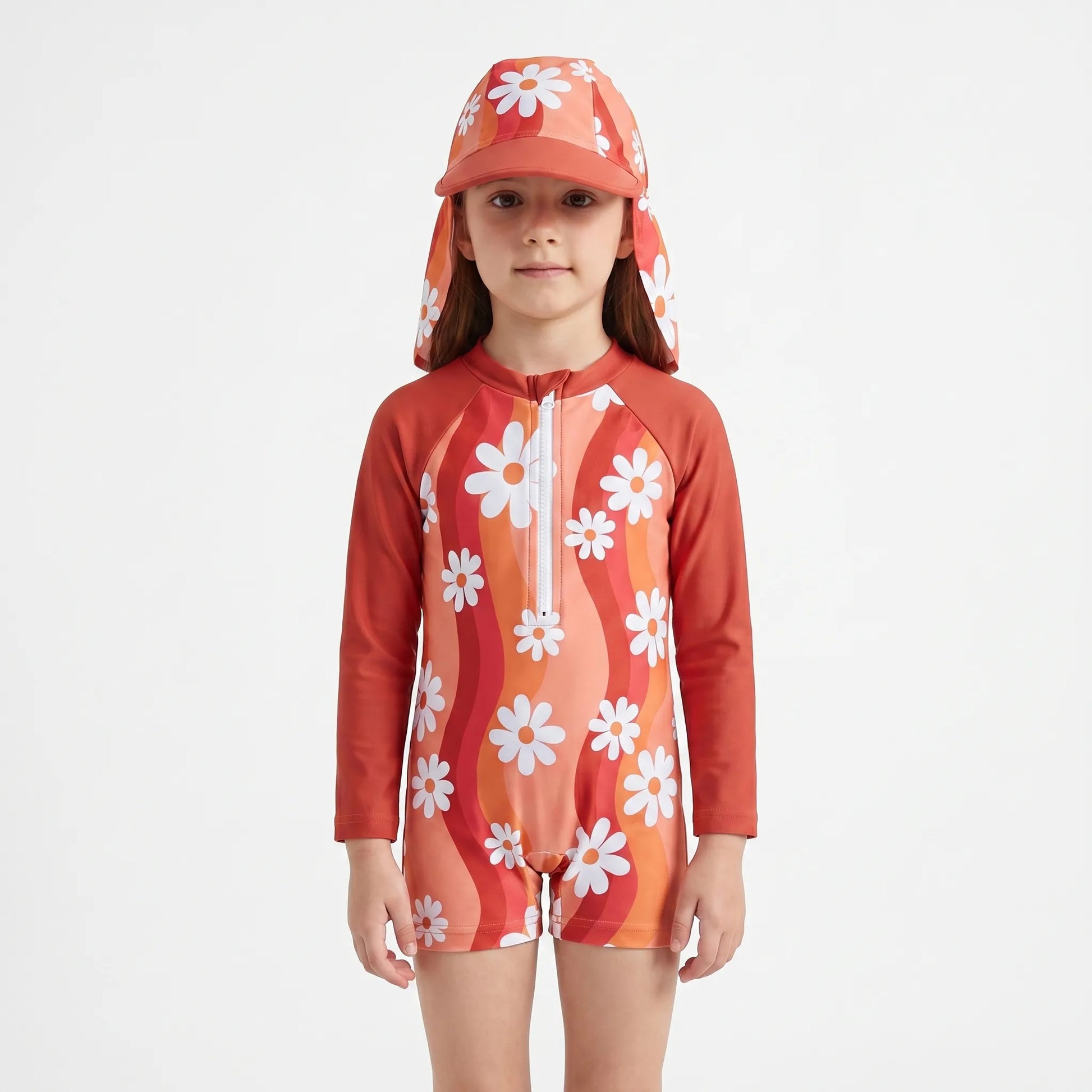 Toddler Girls Rash Guard - Florisca