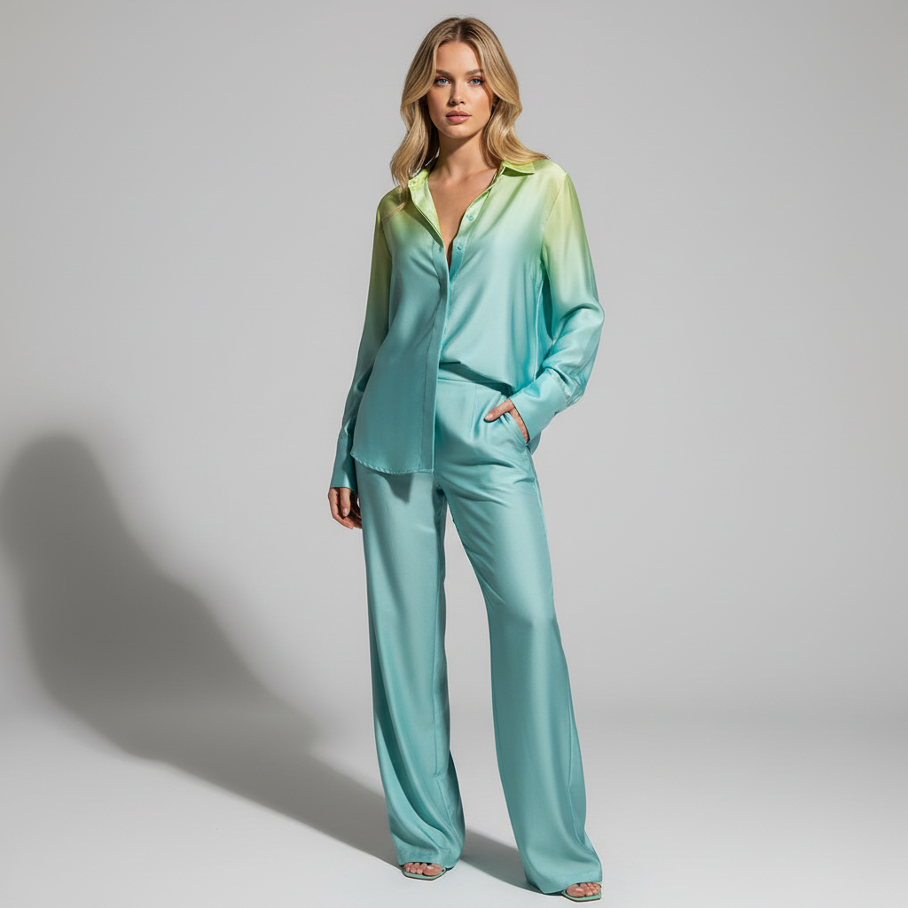 Trendige Ombre-Outfit-Kombination - Theresa