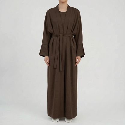 Two-Piece Casual Abaya Set - Kara