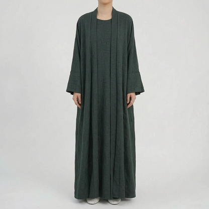 Two-Piece Casual Abaya Set - Kara