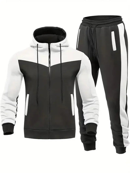 Two-Piece Men's Tracksuit With Hood - Kevin