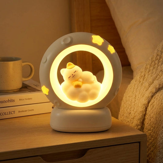 USB Rechargeable Bedside Lamp -  Lunacat