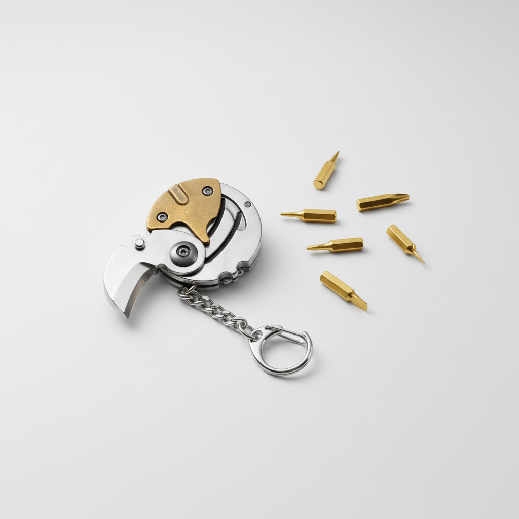 Ultrakompakte Metall Schlüsseltool - EveryCarry