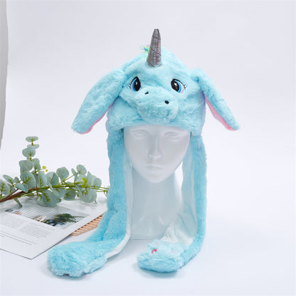 Schattige Muts met Bewegende Oortjes - BunnyBounce Hat