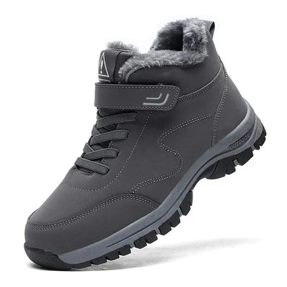 Uniseks winterboots met stevige profielzool en warme voering