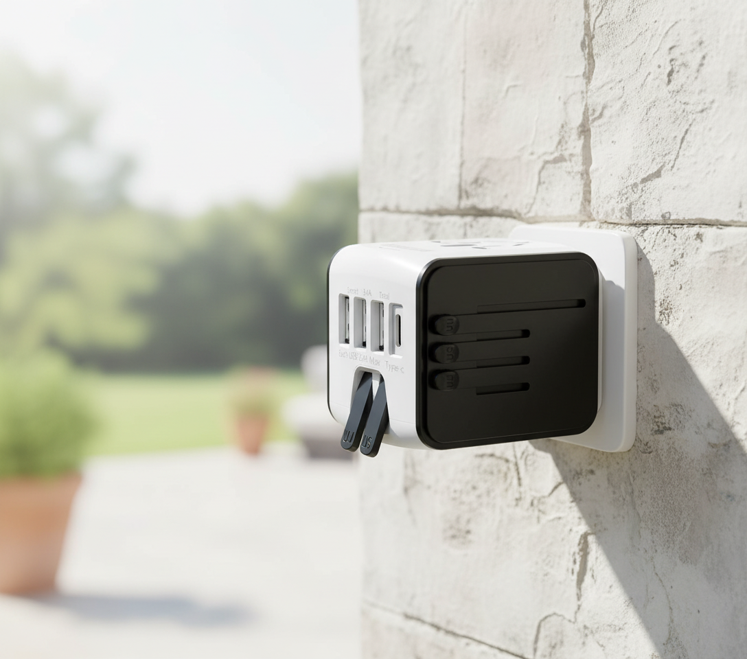 Uniwersalny Adapter Podróżny - TravelGo