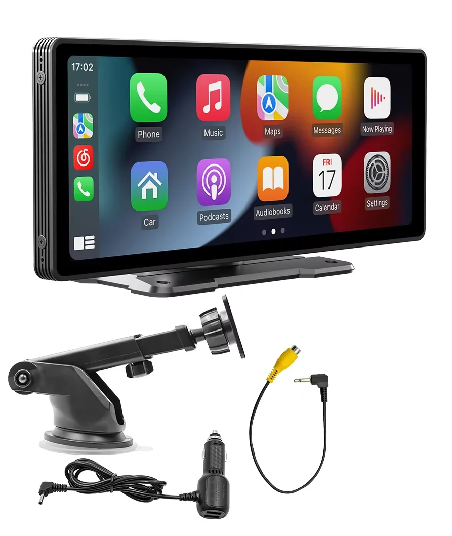 Universele 10,26-inch (26,06 cm) Auto Multimediaspeler met Draadloze CarPlay en Android Auto