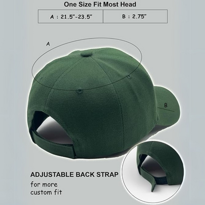 Gestructureerde Verstelbare Baseball Cap - Alex