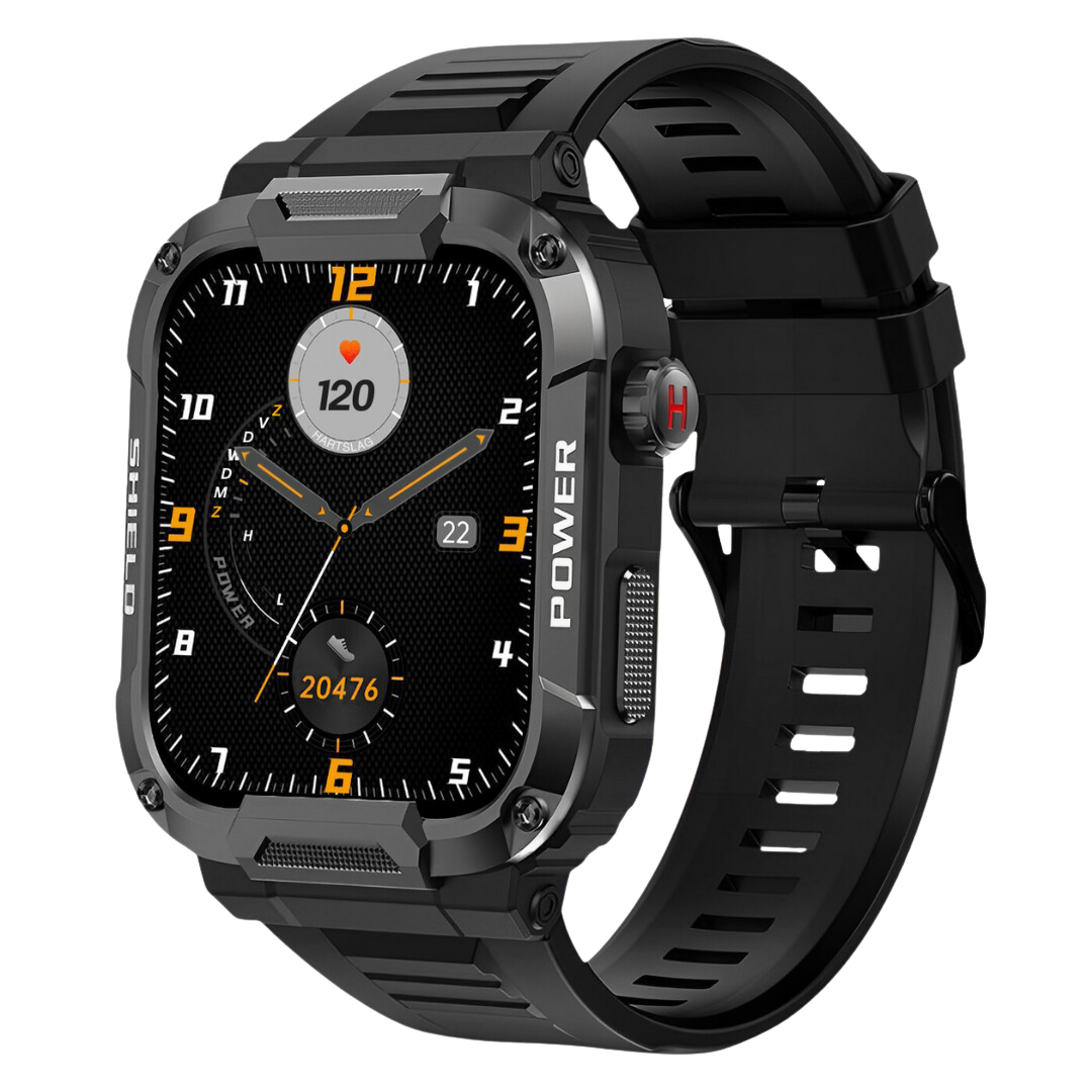 Robuuste Smartwatch voor Heren - IronPulse X1