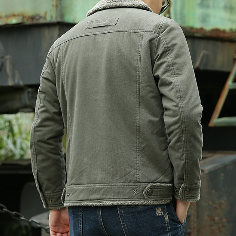 Stoer Herenjack Met Bontkraag – Lars