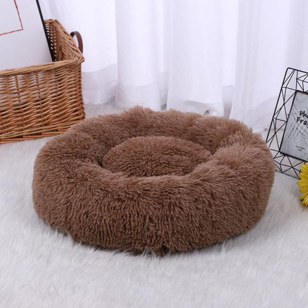 Pluchen Donut Huisdierenbed | Ideaal voor elke viervoeter