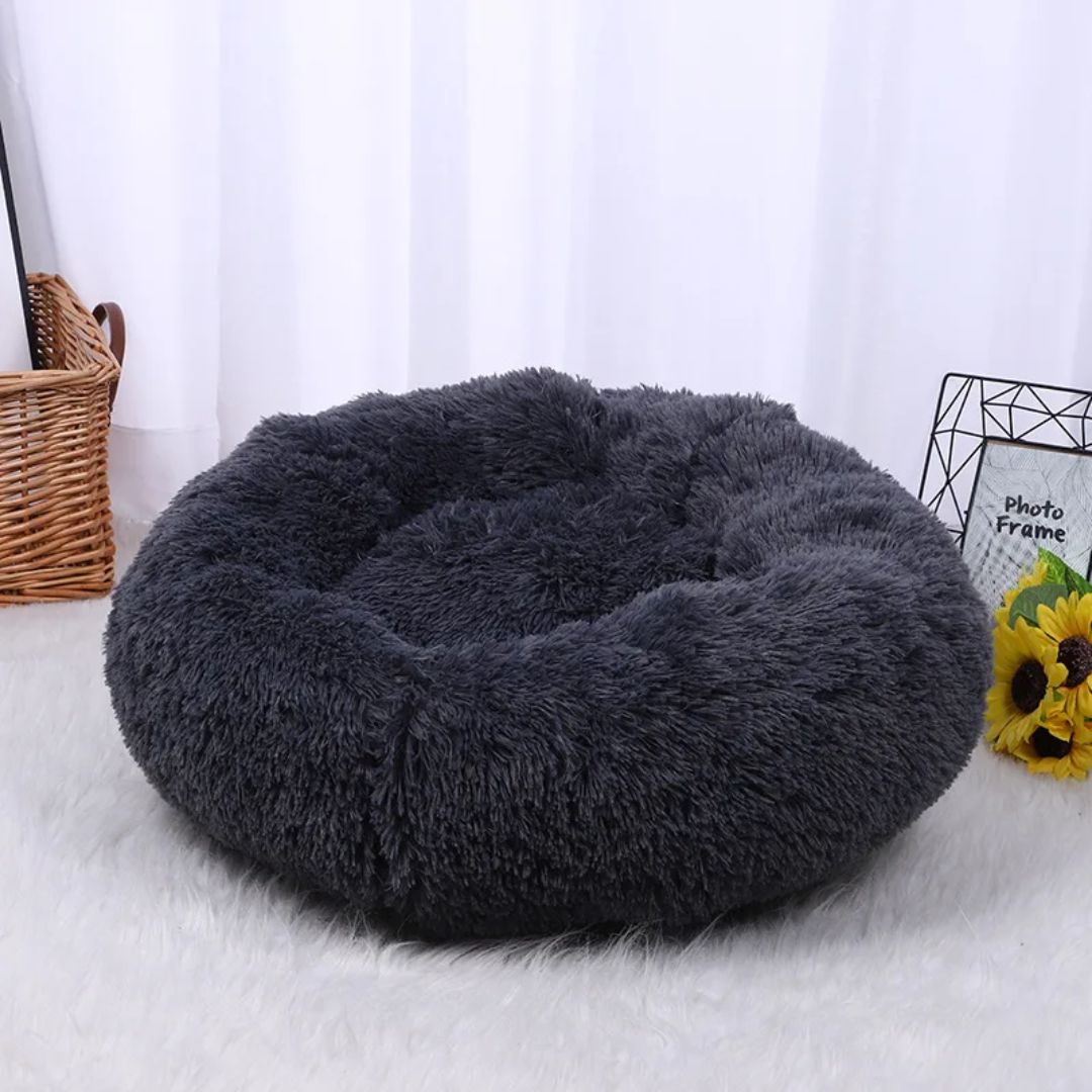 Pluchen Donut Huisdierenbed | Ideaal voor elke viervoeter