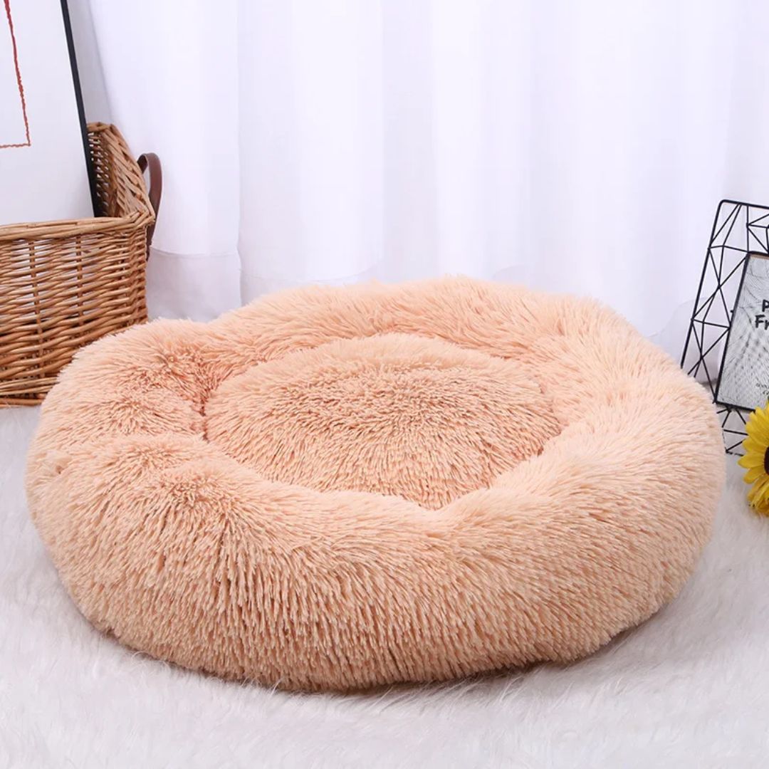 Pluchen Donut Huisdierenbed | Ideaal voor elke viervoeter